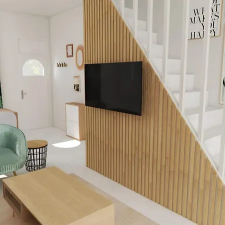 Le Nid Douillet-crconciergerie בית נופש Précigné